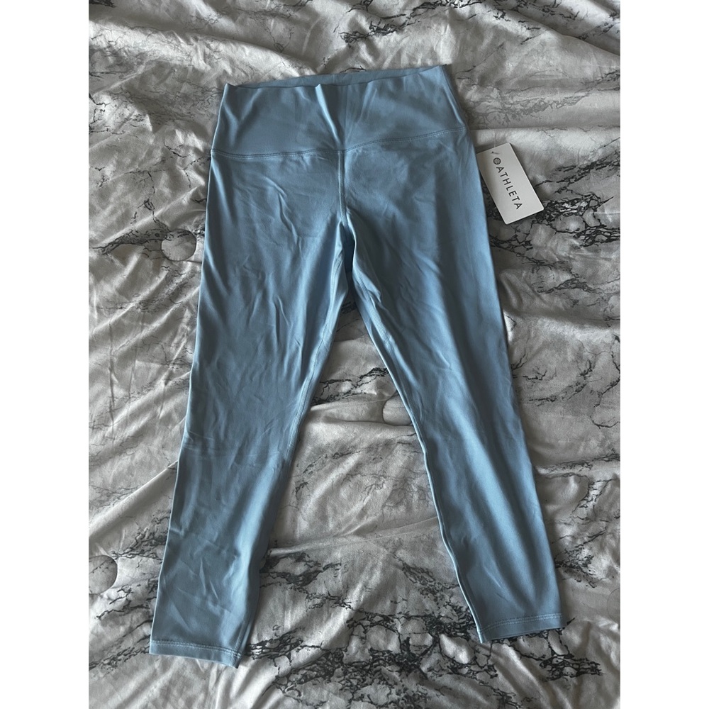 NWT light blue Athleta 7/8 leggings